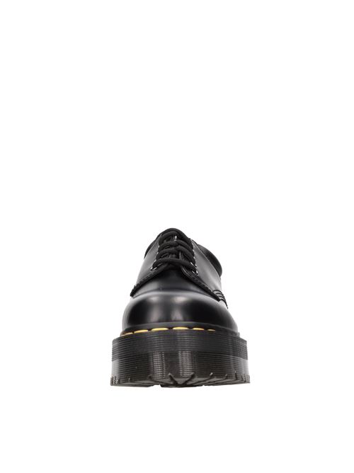 Stringate modello 8053 QUAD in pelle. DR. MARTENS | 8053 QUAD 24690001 POLISHED SMOOTHNERO